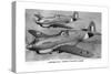 Curtiss P-40 Pursuit Fighter Planes-null-Stretched Canvas