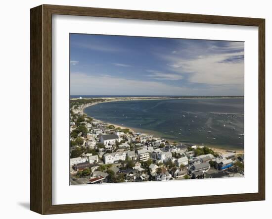 Curve of Cape Cod, Provincetown, Cape Cod, Massachusetts, USA-Walter Bibikow-Framed Photographic Print