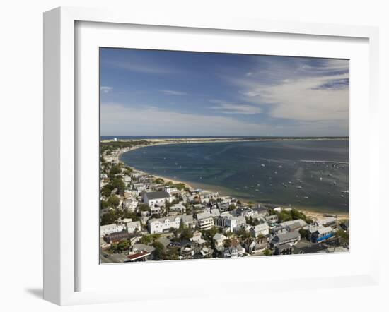 Curve of Cape Cod, Provincetown, Cape Cod, Massachusetts, USA-Walter Bibikow-Framed Photographic Print