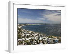 Curve of Cape Cod, Provincetown, Cape Cod, Massachusetts, USA-Walter Bibikow-Framed Photographic Print