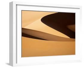 Curved Line-Yezimao-Framed Giclee Print