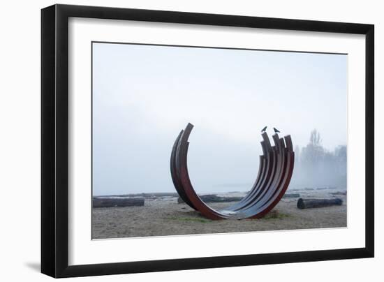 Curved Sculpture-Sharon Wish-Framed Photographic Print