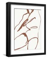 Curves II-Jennifer Parker-Framed Art Print