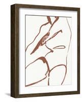 Curves II-Jennifer Parker-Framed Art Print