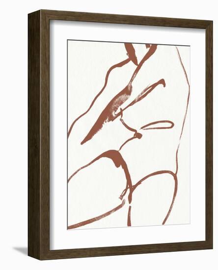 Curves II-Jennifer Parker-Framed Art Print