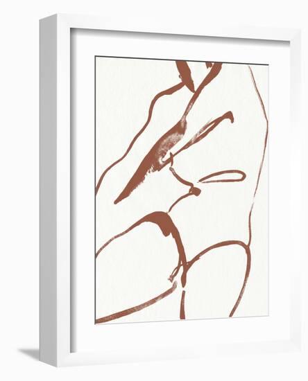 Curves II-Jennifer Parker-Framed Art Print