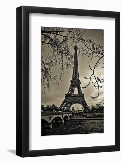 Curves of Eiffel-Sabri Irmak-Framed Art Print