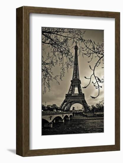 Curves of Eiffel-Sabri Irmak-Framed Art Print