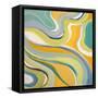 Curvilinear Bright II-Lanie Loreth-Framed Stretched Canvas