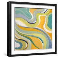 Curvilinear Bright II-Lanie Loreth-Framed Art Print