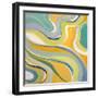 Curvilinear Bright II-Lanie Loreth-Framed Art Print