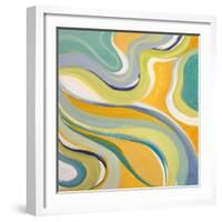 Curvilinear Bright II-Lanie Loreth-Framed Art Print