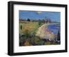 Curving Beach, New England-William James Glackens-Framed Giclee Print