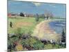 Curving Beach, New England-William James Glackens-Mounted Giclee Print