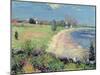 Curving Beach, New England-William James Glackens-Mounted Giclee Print