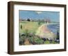 Curving Beach, New England-William James Glackens-Framed Giclee Print