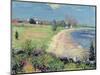 Curving Beach, New England-William James Glackens-Mounted Giclee Print