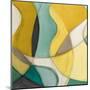 Curving Color Square I-Lanie Loreth-Mounted Art Print