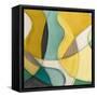 Curving Color Square I-Lanie Loreth-Framed Stretched Canvas