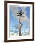 Curving Palm-John Gynell-Framed Giclee Print