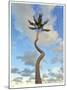 Curving Palm-John Gynell-Mounted Giclee Print