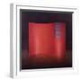 Curving Red Lacquer Screen-Lincoln Seligman-Framed Giclee Print