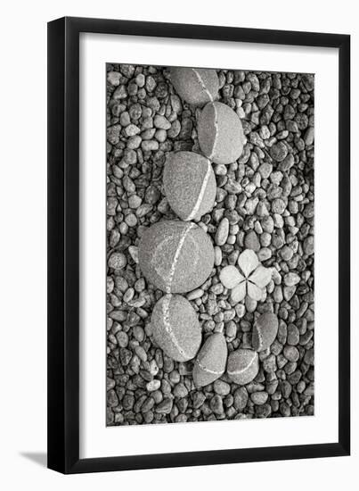 Curving Rocks II-Kathy Mahan-Framed Photographic Print