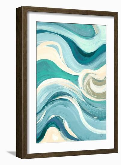 Curving Waves I-Lanie Loreth-Framed Art Print