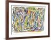 Curvy Crowd-Diana Ong-Framed Giclee Print