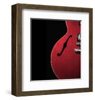 Curvy Gibson-null-Framed Art Print