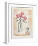 Curvy Vases of Roses-Renate Holzner-Framed Art Print