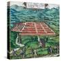 Cusco (Peru). 1576. Civitates Orbis Terrarum .-Tarker-Stretched Canvas