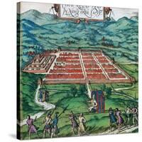 Cusco (Peru). 1576. Civitates Orbis Terrarum .-Tarker-Stretched Canvas