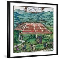 Cusco (Peru). 1576. Civitates Orbis Terrarum .-Tarker-Framed Photographic Print