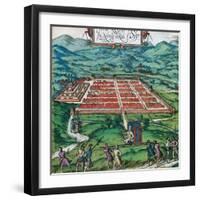 Cusco (Peru). 1576. Civitates Orbis Terrarum .-Tarker-Framed Photographic Print