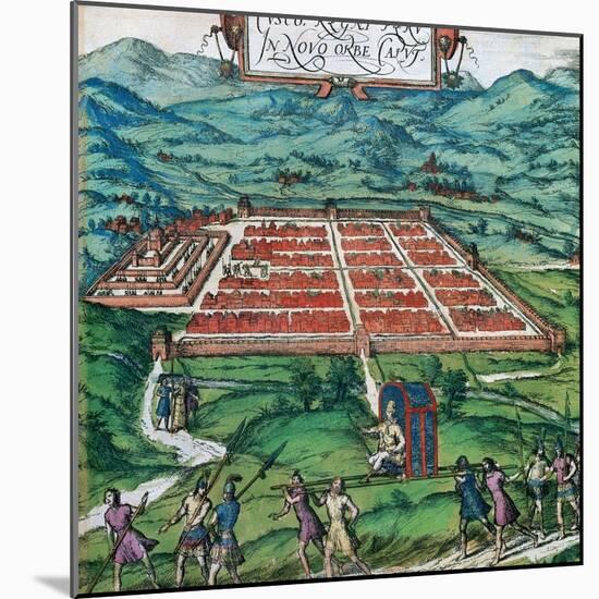 Cusco (Peru). 1576. Civitates Orbis Terrarum .-Tarker-Mounted Photographic Print