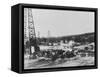 Cushing Oil Fields-null-Framed Stretched Canvas