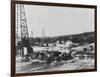 Cushing Oil Fields-null-Framed Photographic Print