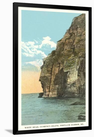 Cushing's Island, Portland Harbor, Maine-null-Framed Art Print
