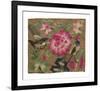 Cushion Cover, Pink Lotus and Birds-Oriental School -Framed Premium Giclee Print