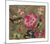 Cushion Cover, Pink Lotus and Birds-Oriental School -Mounted Premium Giclee Print