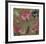 Cushion Cover, Pink Lotus and Fish-Oriental School -Framed Premium Giclee Print