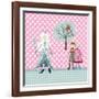 Cushion Snow Queen-Effie Zafiropoulou-Framed Giclee Print