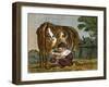 Cushy Cow Bonny-null-Framed Art Print