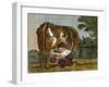 Cushy Cow Bonny-null-Framed Art Print