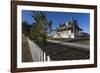 Custer House, Fort Abraham Lincoln Sp, Mandan, North Dakota, USA-Walter Bibikow-Framed Photographic Print