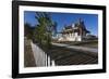 Custer House, Fort Abraham Lincoln Sp, Mandan, North Dakota, USA-Walter Bibikow-Framed Photographic Print