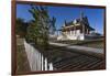 Custer House, Fort Abraham Lincoln Sp, Mandan, North Dakota, USA-Walter Bibikow-Framed Photographic Print