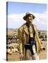 Custer l homme by l ouest by RobertSiodmak with Robert Shaw, 1967 (photo)-null-Stretched Canvas