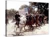 Custer l homme by l ouest by RobertSiodmak with Robert Shaw, 1967 (photo)-null-Stretched Canvas